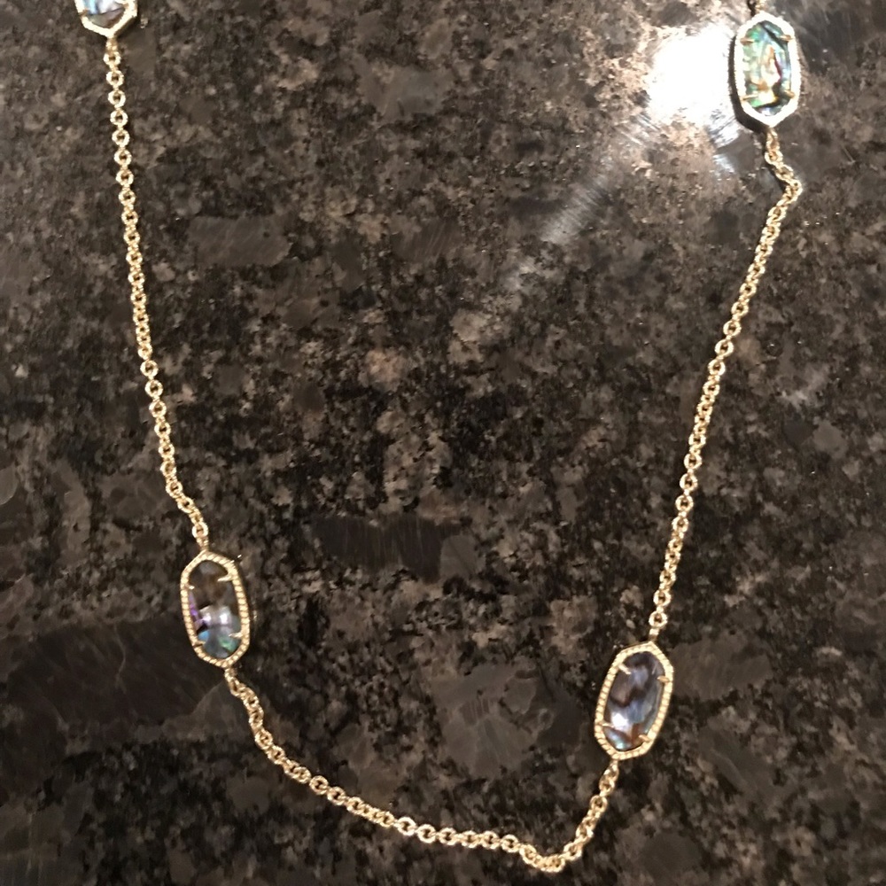 Kendra Scott Abalone Long Necklace